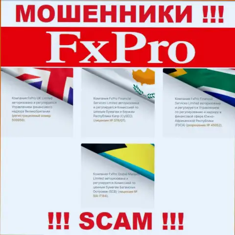 FxPro - ЛОХОТРОНЩИКИ, с лицензией на осуществление деятельности (данные с web-сервиса), позволяющей оставлять без денег людей