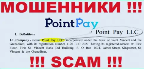 Point Pay LLC - это организация, владеющая интернет-мошенниками PointPay