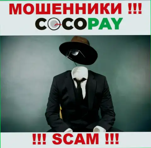 У интернет мошенников Coco-Pay Com неизвестны руководители - сольют денежные активы, подавать жалобу будет не на кого