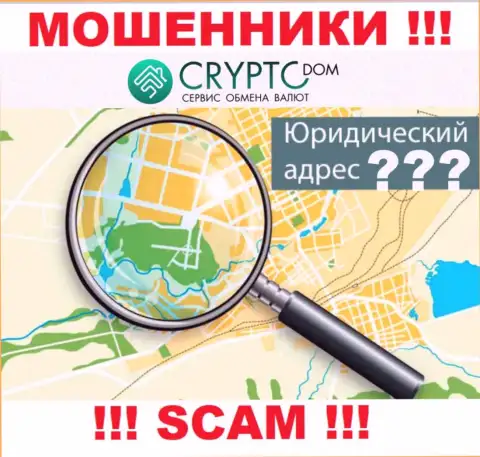 В организации Crypto Dom Com безнаказанно прикарманивают вложенные денежные средства, пряча сведения касательно юрисдикции