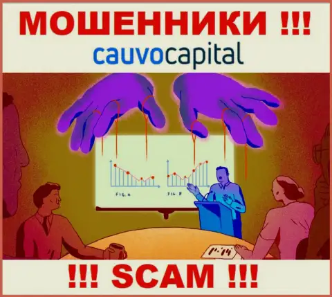 Не советуем соглашаться связаться с интернет-шулерами Cauvo Capital, воруют вложенные денежные средства