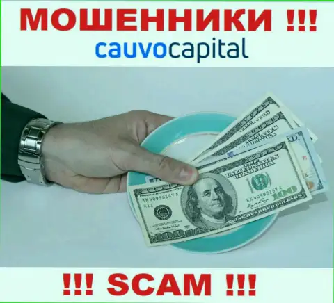 В конторе CauvoCapital Com выдуривают с валютных трейдеров средства на уплату налогового сбора - это МОШЕННИКИ