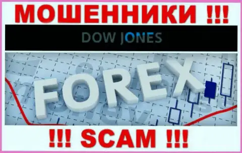 Dow Jones Market говорят своим доверчивым клиентам, что трудятся в сфере Forex
