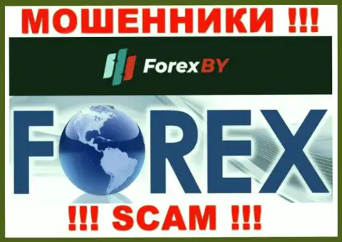 Будьте очень внимательны, вид работы ForexBY Com, ФОРЕКС - разводняк !!!
