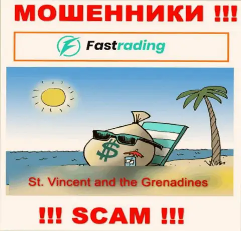 Оффшорные интернет мошенники Fas Trading прячутся тут - St. Vincent and the Grenadines