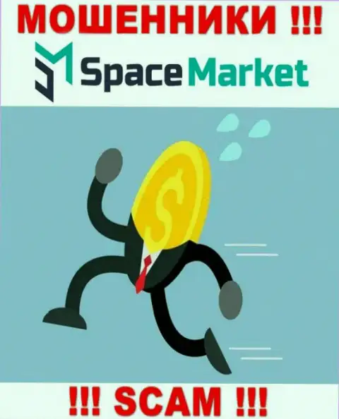 Захотели найти дополнительный доход в глобальной интернет сети с мошенниками SpaceMarket - это не получится однозначно, обуют