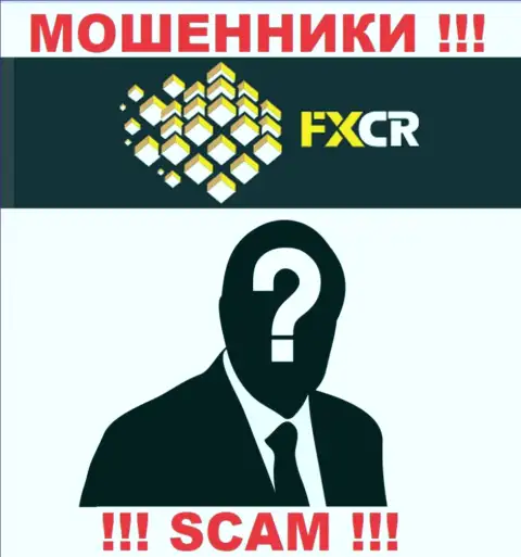 Изучив портал мошенников FXCR Limited Вы не отыщите никакой инфы об их директорах