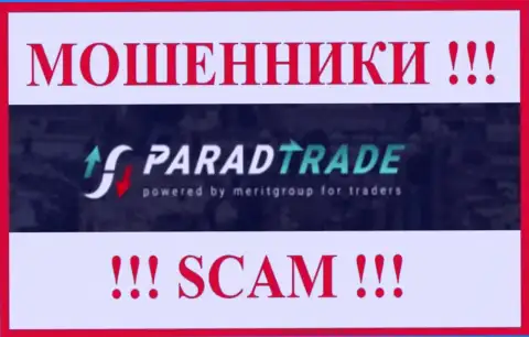 Лого МОШЕННИКОВ Parad Trade