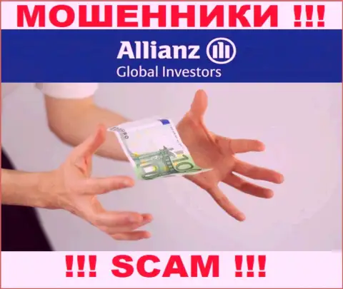 В брокерской конторе Allianz Global Investors LLC вынуждают заплатить дополнительно комиссионные сборы за вывод средств - не стоит вестись