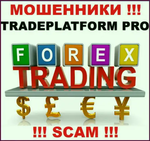 Не стоит верить, что работа TradePlatform Pro в области Forex законна