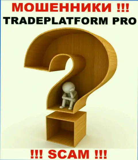 По какому именно адресу официально зарегистрирована компания TradePlatform Pro неведомо - МОШЕННИКИ !