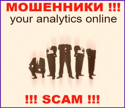YourAnalytics Online являются шулерами, в связи с чем скрывают информацию о своем прямом руководстве