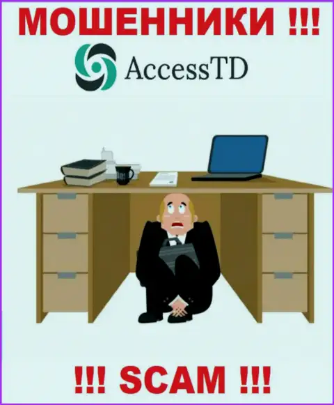 Не связывайтесь с internet-мошенниками AccessTD - нет инфы об их прямых руководителях