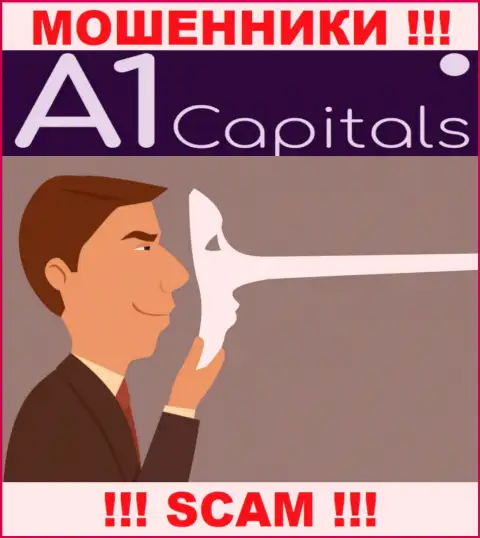 A1 Capitals - это настоящие интернет-мошенники !!! Выдуривают сбережения у трейдеров обманным путем