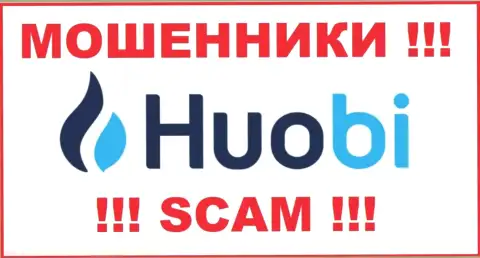 Лого МОШЕННИКОВ Huobi