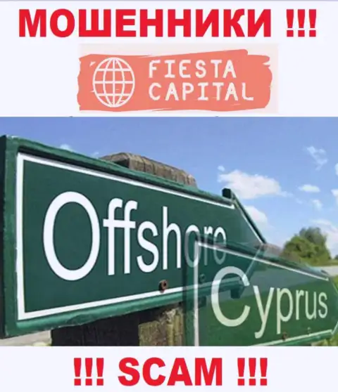 Оффшорные internet-мошенники FiestaCapital прячутся вот тут - Cyprus