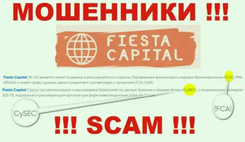 FCA - регулятор: мошенник, который крышует противозаконные действия Fiesta Capital