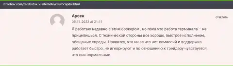 Биржевой трейдер изложил свое хорошее сообщение об дилере КаувоКапитал на интернет-портале СтоЛохов Ком